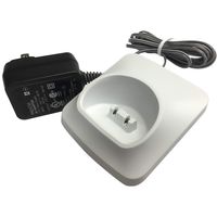 RocketBus PNLC1077 Replacement Handset Base Charger AC Power Adapter for Panasonic Cordless Phone(White)