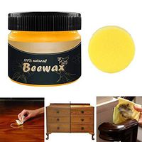 Beeswax Furniture Polish,Wood Seasoning Beewax - Natural Wood Wax Traditional Beeswax Polish for Wood & Furniture,Beewax Wood Polish and Cleaner for Furniture Care
