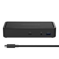 Belkin Thunderbolt 3 Dock Plus w/ 2.6ft Thunderbolt 3 Cable (Thunderbolt Dock for macOS and Windows) Dual 4K @60Hz, 40Gbps Transfer Speeds, 60W Upstream Charging