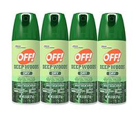 OFF! Deep Woods Dry Aerosol Insect Repellent, 2.5 Ounce (4 Count)