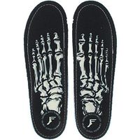 Footprint Insoles Kingfoam Skeleton Black Shoe Insoles - 8/8.5