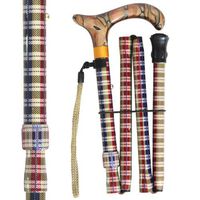 Fashion Pattern Slim Adjustable Folding Cane/Acrylic Handle