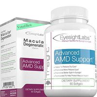 EyesightLabs® Macular Degeneration Eye Vitamins - AREDS 2 Vision Supplements to Avoid Vision Loss - Protect Your Macula from Damage - w Lutein, Zeaxanthin - Quality Bilberry Eye Vitamins