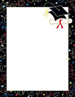 Great Papers! Grad Swirls Letterhead, 50 Count, 8.5"x11" (2012047)