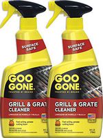 Goo Gone Grill and Grate Cleaner (2 Pack) Cleans Cooking Grates and Racks - 24 Ounce