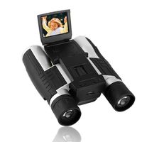 Binoculars Camera,FS608 720P Digital Camera Binoculars Camera with 2" LCD Display 12x32 Folding Prism Digital Binoculars with Camera Video Great for Bird Watching Concerts and Sports Games