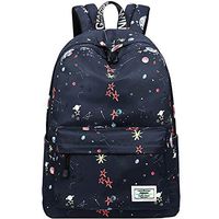 F&W WF Backpack - Simple and Comfortable Large Capacity Backpack Printed Bag Computer Backpack (Color : A)