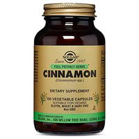 Solgar – Full Potency Cinnamon, 100 Vegetable Capsules