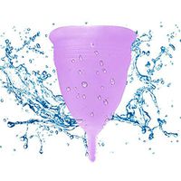 Aropey S Size Menstrual Cups Set of 1 withNo1 Economical Feminine Alternative Protection for Cloth Sanitary Napkins Size