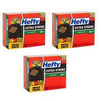 Hefty Extra Strong Extra Large Trash Bags (Lawn and Leaf, Drawstring, 39 Gallon Bags, 38 Count) (3)