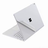 Premium Full Body 3M Protective Skin Decals Stickers for Microsoft Surface Book 2 13.5 Inch (i7 CPU Version) - Sliver