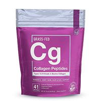 Collagen Peptides Powder - Joint, Skin, Hair and Nail Support | Type 1 & 3 Peptides - Essential Elements | Preservative-Free, Grass-Fed, Hormone-Free, Dissolves Easily - 41 Servings - 16oz