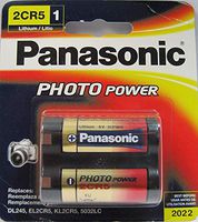 Panasonic 2CR5 Photo Lithium Battery