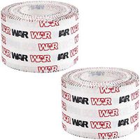 WAR Tape Easy Tear Athletic Fight Tape (2 Rolls) 1.0" One Inch | Hand Finger Wrist Wrap | for Boxing BJJ Crossfit