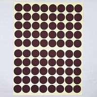 Circle Match Strikers 1.00" - Brown - 100 Pieces