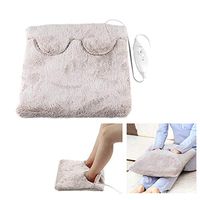 Warm Foot Treasure Hand Foot Warmer Plug-in Electric Shoes Pad Office Dormitory Heating Electric Hot,Gray
