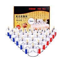 GEHII Vacuum Cupping Set,Acupuncture Physiotherapy Magnetic Acupressure Cupping Massager,Massage Muscle Joint Pain Relief,32pcs