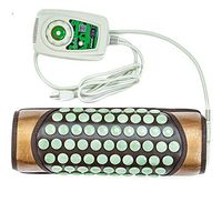 HealthyLine Infrared Natural Jade Bolster - 16in x 5in - for Shoulders Neck Ankles Kneecap