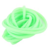 HAOWANG Soft Luminous Fishing Tube Rig Tube DIY Tackle Rig Sleeve Wear-Resistant Saltwater Freshwater Tube 2M B