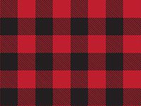 Pack Of 1, Buffalo Plaid Christmas 24" X 417' Roll Christmas Premium Gift Wrap Papers For 175 -200 Gifts Made In USA