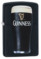 Zippo Guinness Black Matte Lighter