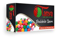 Tanya Herbal 100% Nicotine and Tobacco Free Shisha Hookah Flavors 250G Bag (Bubble Gum)