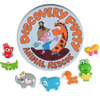 Fun and Function's Discovery Putty for Children - Animal Rescue - for Occupational and Physical Therapy Helps Kids Build Strength & Fine Motor Skills - Resistance Level Firm