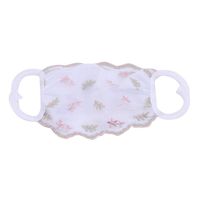 Meoliny Lace Sunscreen Mouth Masks Anti-UV Anti-Fog and Mist Wind Dustproof Face Mouth Respirator,White