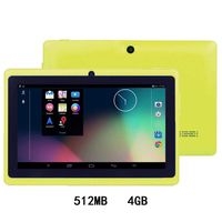 beruna 7-Inch HD Touch Screen Children Tablet PC Quad-Core 512MB 4/8GB Dual Camera Tablets
