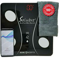 Body Fat Scale/Body Analyzer Scale/Body Composition Scale - Supports Fitness and Weight Loss with Fitness Tracker App - for Apple or Android Smart Phone Users