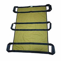 Effortsmy Healthcare H-16128 Lengthened Multi-Mover Plus Transfer/Slide Sheet - 3 People can Lift, Khaki