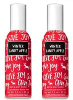 Bath and Body Works 2 Pack Concentrated Room Spray Winter Candy Apple 1.50 Oz.