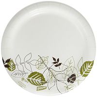 Dixie UX7WSPK, Pathways Table Ware Plates, Heavy Weight, 6-7/8 in, 125/PK, Pathways/White