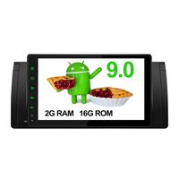 9 inch Android 8.1 Multimedia Touch Screen Car Stereo Radio Player GPS OBD WiFi FM for BMW X5 E53 1999-2004 2005 2006