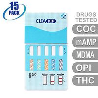 MiCare [15pk] - 5-Panel Urine Drug Test Card (COC/mAMP/MDMA/OPI/THC) #MI-WDOA-554
