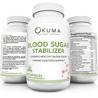 Blood Sugar Stabilizer - Promotes Healthy Insulin Levels | Helps Eliminate Energy Crashes | Reduces Brain Fog and sluggishness | Ideal for Seniors, Men, Women, and Professionals