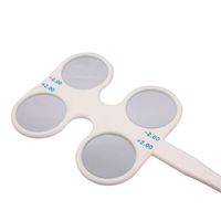 SUNWIN Optical Flipper Optometry Plastic Flip Trial Lens (-2.00D~+2.00D)