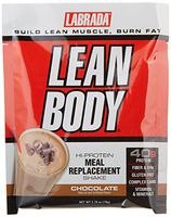 Labrada Nutrition Lean Body Hi-Protein Meal Replacement Shake, Chocolate Ice Cream, 2.78-Ounce Packets, 20-Count