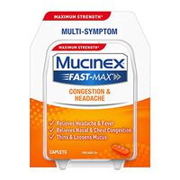 Mucinex Fast-Max Congestion & Headache Caplets, 20ct