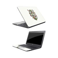 MightySkins Skin Compatible with HP Chromebook 11 (2018) 11.6" - Jungle Tiger | Protective, Durable, and Unique Vinyl Decal wrap Cover | Easy to Apply, Remove, and Change Styles | Made in The USA