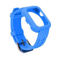 RTYou Silicone Watch Straps, (TM) Silica Gel Buckle Wristband Silicone Strap Belt for Apple Watch Series 3/2/1 (Blue, 42mm)