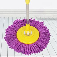 BB67 Mop Head Replacement 360 Rotating Head Easy Magic Microfiber Spinning Floor Cleaner Multicolor