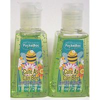 Bath & Body Works CUTE AS CAN BEE pocketbac hand gel 1 Oz (Set of Two)