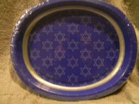 Hanukkah Star of David Paper Plates and Napkins