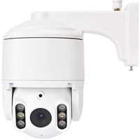 PTZ Dome IP Camera, 5X Zoom 1080P WiFi CCTV Outdoor Security Camera with 355° Pan/90° Tilt, PIR Motion Detection, Night Vision, 2-Way Audio Support Cloud Storage(US)