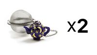 2 X Stainless Steel Tea Infuser