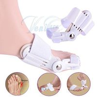 1 Pair/ 2PCS VeniCare Bunion Corrector, Adjustable Bunion Protector Pain Relief Kit, Toe Spacers Alignment Straightener Splint Treat Pain in Hallux Valgus, Tailors Bunion, Big Toe Joint, Hammer Toe
