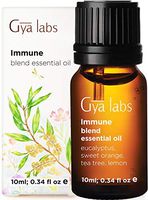 Gya Labs Immune Essential Oil Blend - Eucalyptus & Lemon for Boosting Body's Defense & Sinus Relief (10ml) - 100% Pure Therapeutic Grade Aromatherapy Essential Oils Blends for Diffuser & Cleaning