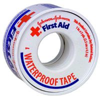 Johnson & Johnson Waterproof Tape, 1-Inch 1 roll