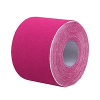 WINOMO Kinesiology Tape Sports Physio Muscle Strain Injury Support Pain Relief Tape Uncut 5CM x 5M (Pink)